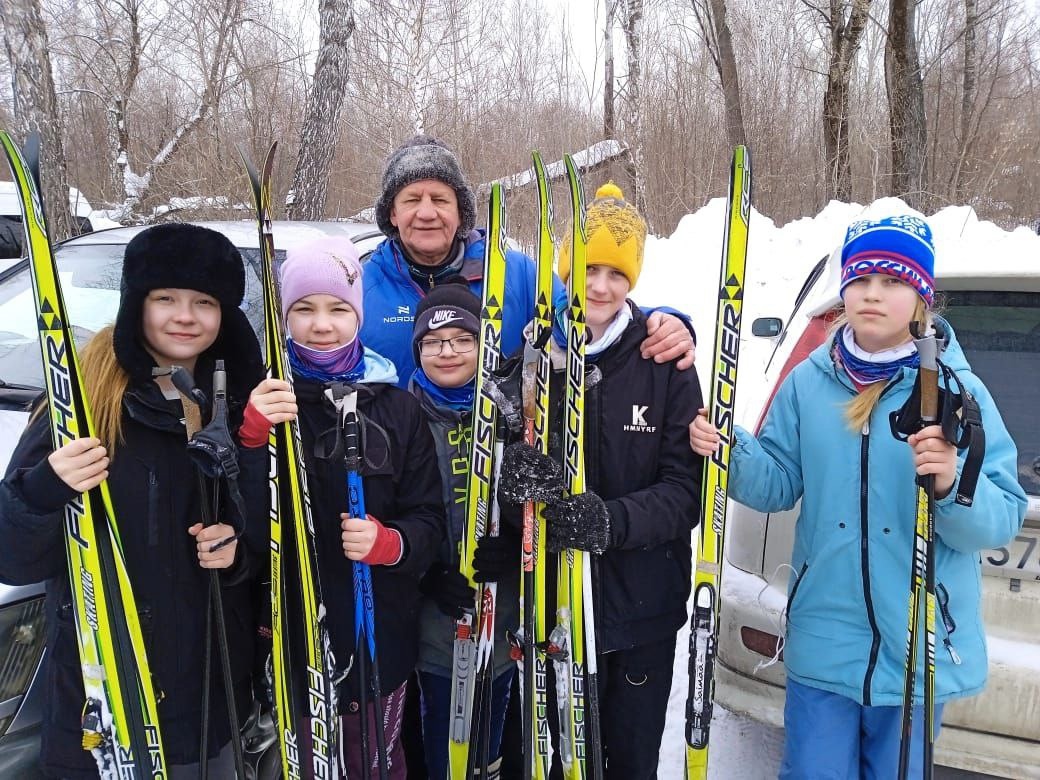 Краевые соревнования по лыжам спорт клуба &amp;quot;Санникова&amp;quot;.